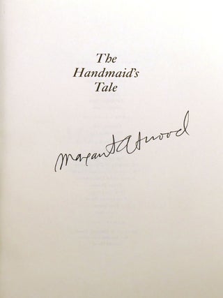 THE HANDMAID'S TALE; Signed