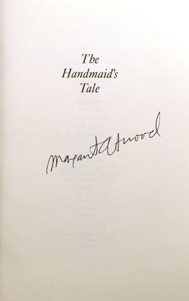 THE HANDMAID'S TALE; Signed