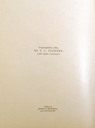 A CONNECTICUT YANKEE IN KING ARTHUR'S COURT