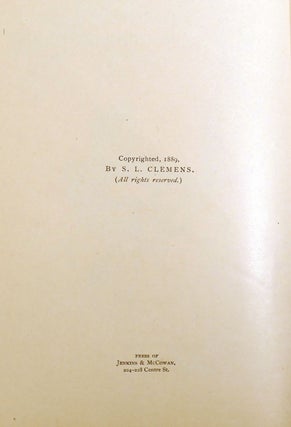 A CONNECTICUT YANKEE IN KING ARTHUR'S COURT