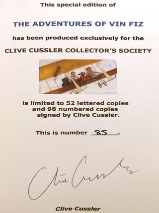 THE ADVENTURES OF VIN FIZ; Signed
