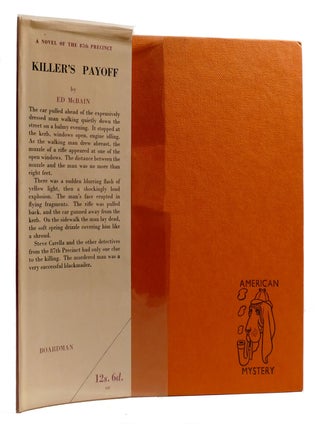 KILLER'S PAYOFF; Signed