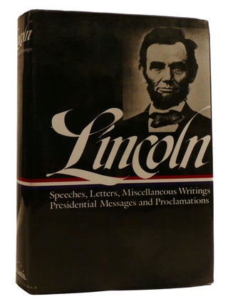 Item #214018 ABRAHAM LINCOLN HIS SPEECHES AND WRITINGS; Speeches and Writings Vol 2 1859-1865....