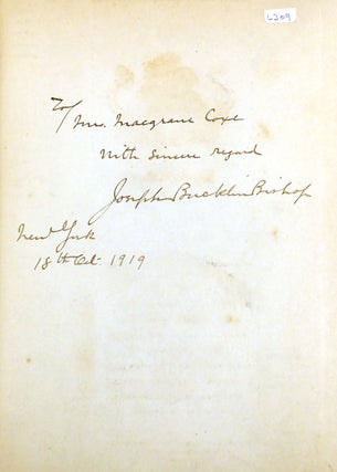 THEODORE ROOSEVELT'S LETTERS TO HIS CHILDREN; Signed