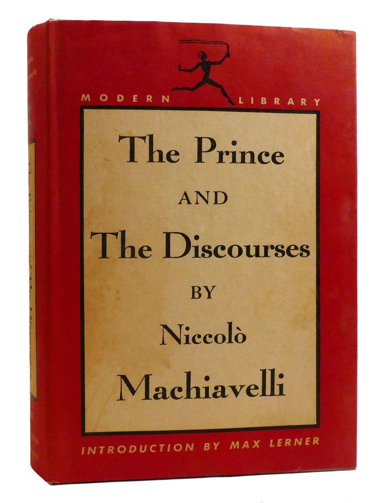 THE PRINCE AND THE DISCOURSES Modern Library | Niccolo MacHiavelli ...