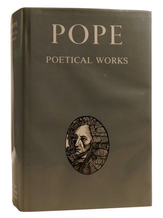Item #214600 POPE; Poetical Works. Herbert Davis Alexander Pope
