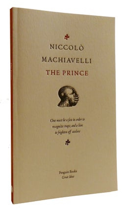 Item #215650 THE PRINCE. Niccolo MacHiavelli