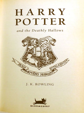 HARRY POTTER AND THE DEATHLY HALLOWS