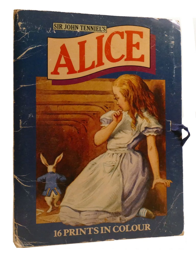 Item #216038 SIR JOHN TENNIEL'S ALICE; 16 prints in color. John Tenniel - Lewis Carroll.