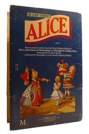 SIR JOHN TENNIEL'S ALICE; 16 prints in color