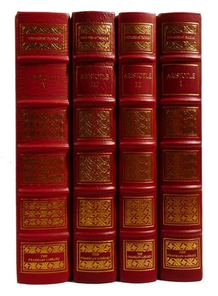 THE WORKS OF ARISTOTLE 4 VOLUME SET; Franklin Library