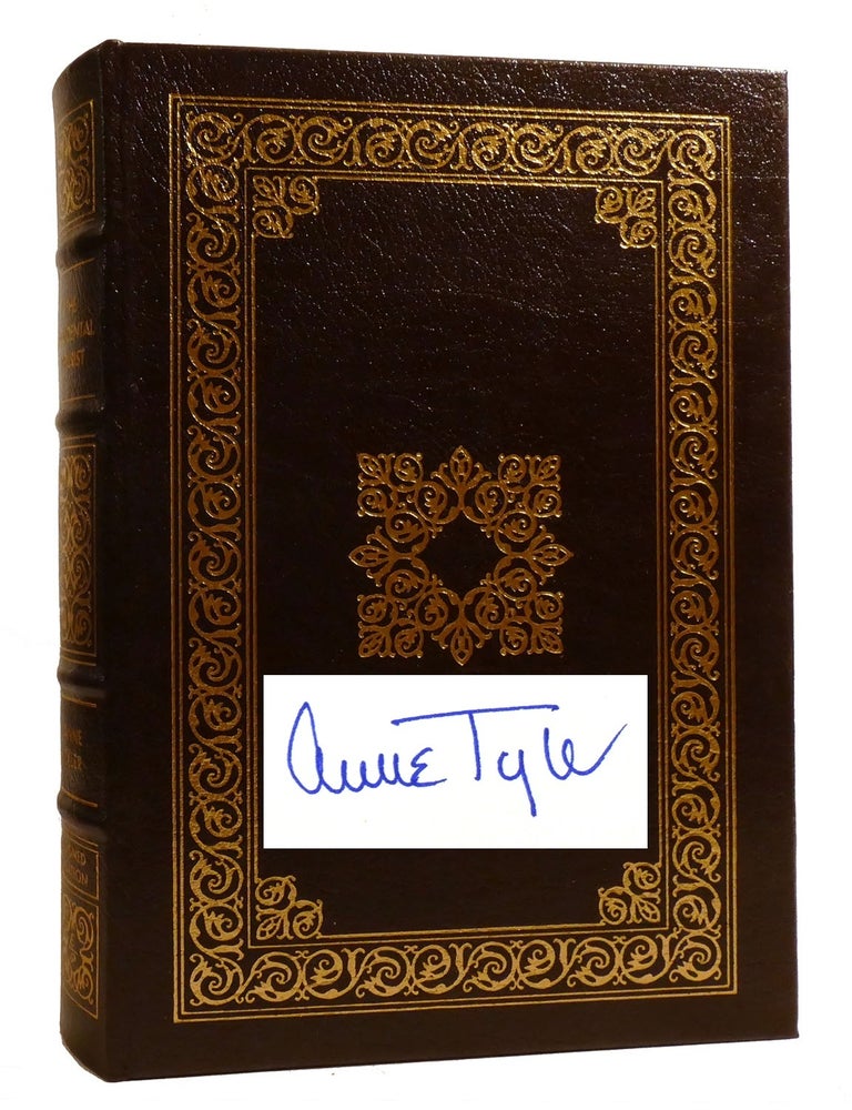 Item #216639 THE ACCIDENTAL TOURIST; Easton Press Signed. Anne Tyler.