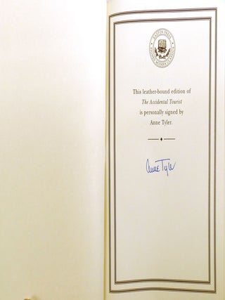 THE ACCIDENTAL TOURIST; Easton Press Signed