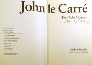 THE NIGHT MANAGER; Signed