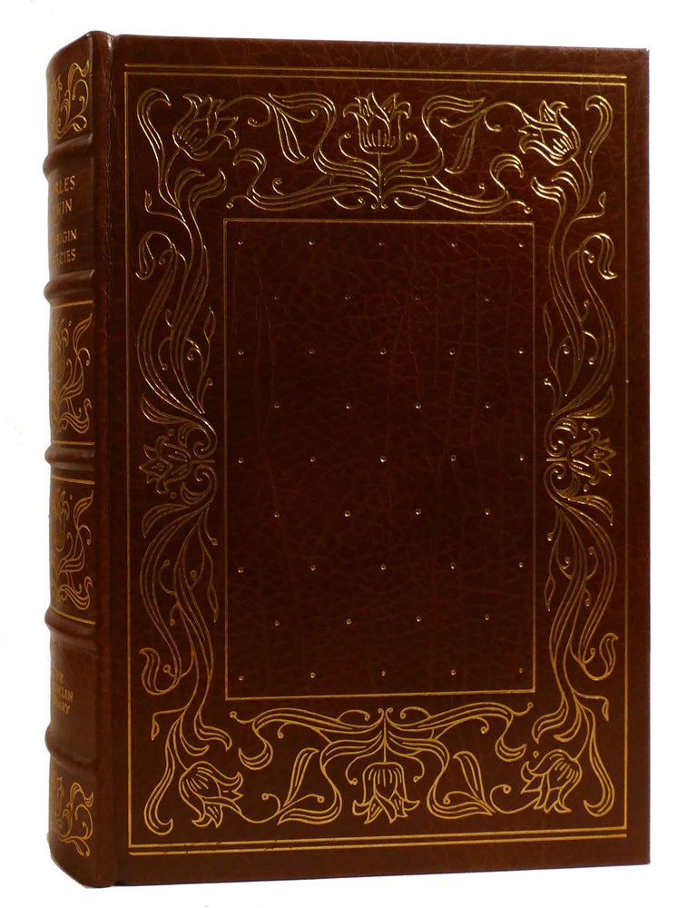 Item #217978 THE ORIGIN OF SPECIES; Franklin Library. Charles Darwin.