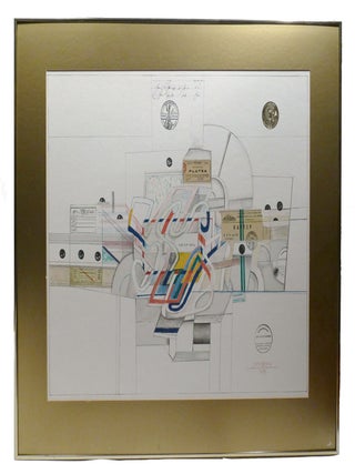 TICKET VIA AIR MAIL. Saul Steinberg.