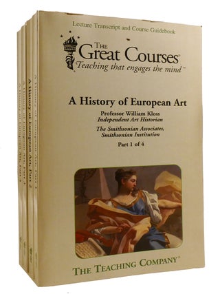 Item #218266 A HISTORY OF EUROPEAN ART; 4 Volume Set. William Kloss