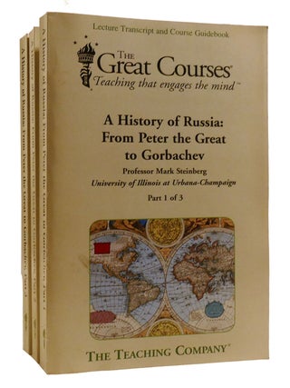 A HISTORY OF RUSSIA: FROM PETER THE GREAT TO GORBACHEV; 3 Volume Set