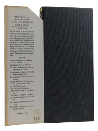THE NEW CAMBRIDGE MODERN HISTORY 1493-1945; 12 Volume Set