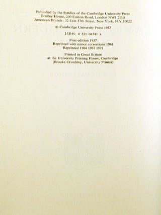 THE NEW CAMBRIDGE MODERN HISTORY 1493-1945; 12 Volume Set
