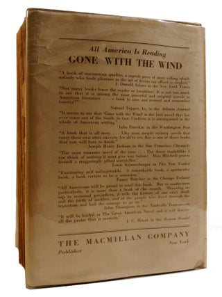 GONE WITH THE WIND; Signed