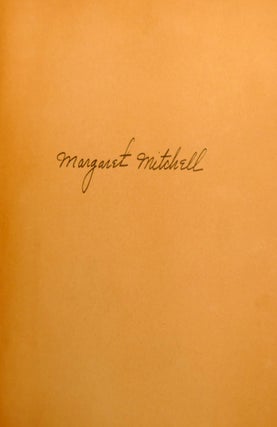 GONE WITH THE WIND; Signed
