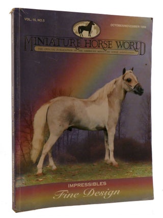 MINIATURE HORSE WORLD OCTOBER/NOVEMBER 1999; volume 15 number 5