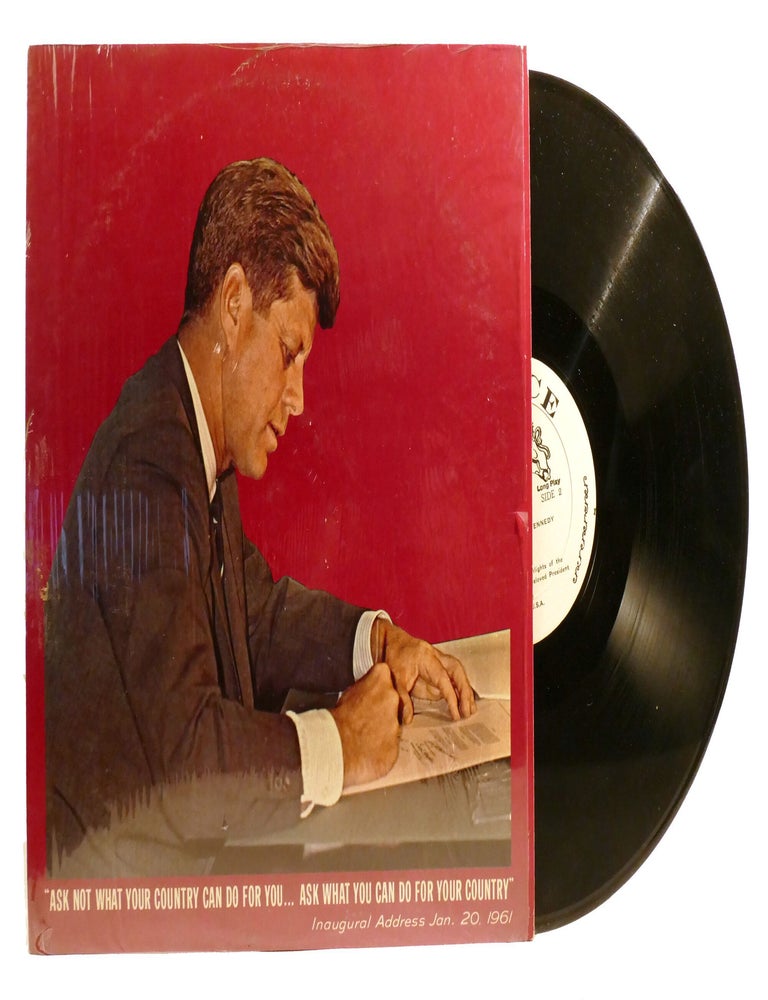 Item #220781 JOHN FITZGERALD KENNEDY: A MEMORIAL TRIBUTE VINYL LP; M-770. John F. Kennedy.