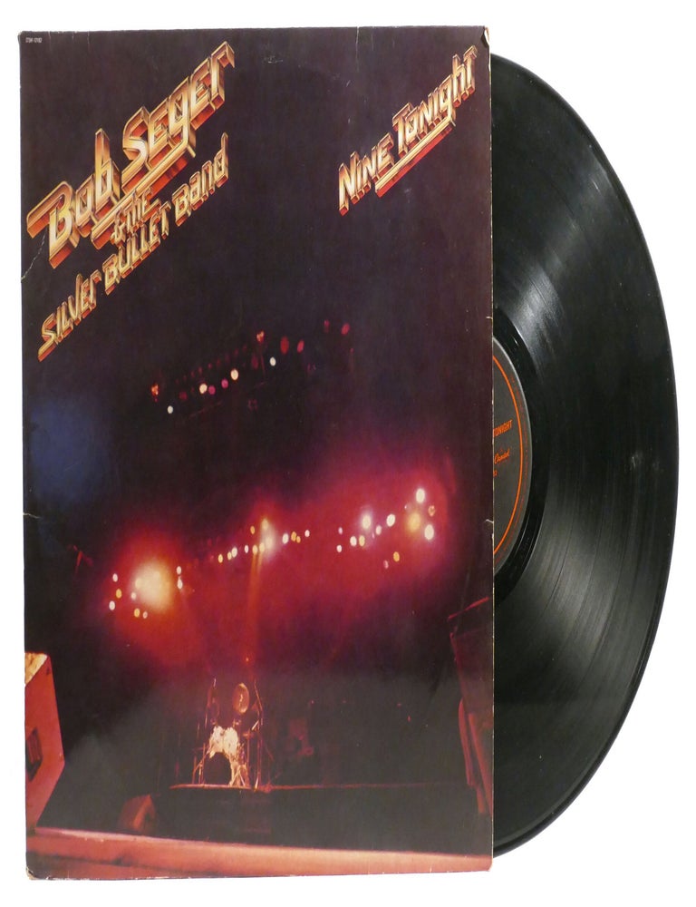 Item #220783 NINE TONIGHT DOUBLE VINYL LP; STBK-12182. Bob Seger, The Silver Bullet Band.