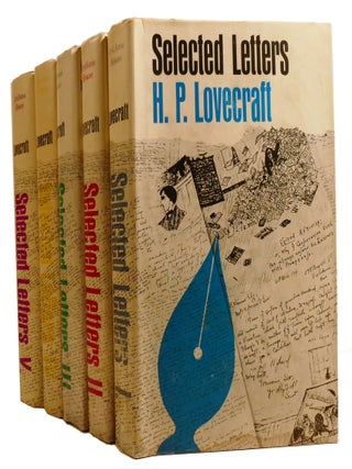 SELECTED LETTERS FIVE VOLUME SET. August Derleth H. P. Lovecraft.
