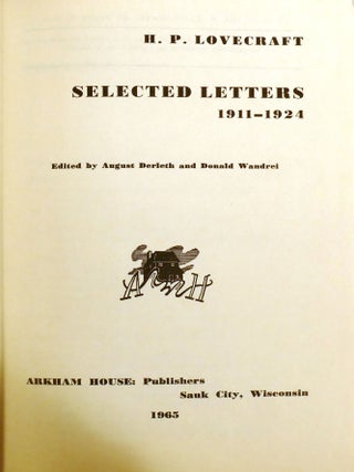 SELECTED LETTERS FIVE VOLUME SET