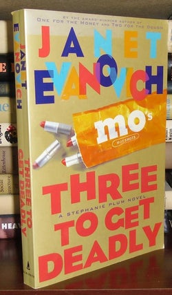 Item #27192 THREE TO GET DEADLY. Janet Evanovich