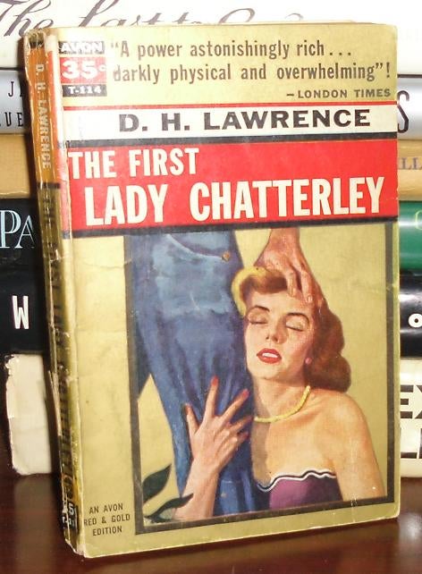 Item #27338 THE FIRST LADY CHATTERLEY. D. H. Lawrence.