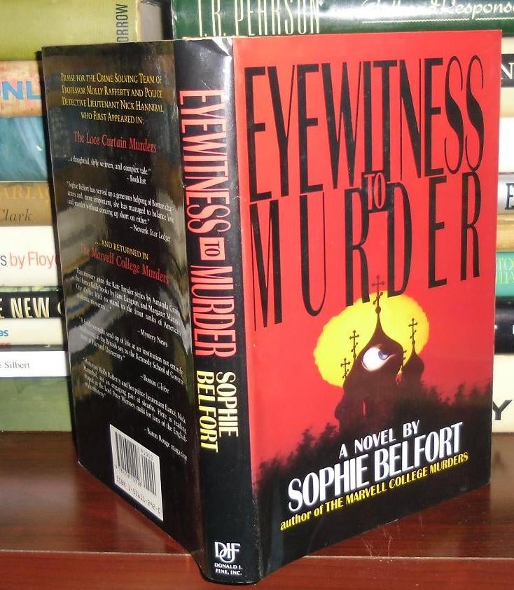 EYEWITNESS TO MURDER | Sophie Belfort | First Edition; First Printing