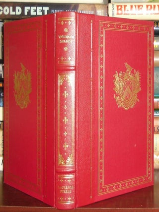 Item #28930 THE LIFE AND OPIONIONS OF TRISTRAM SHANDY, GENTLEMAN Franklin Library. Laurence Sterne