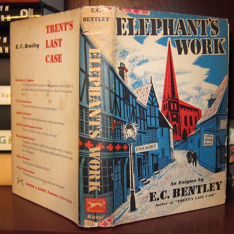 Item #29674 ELEPHANT'S WORK. Edmund Clerihew - E. C. Bentley.