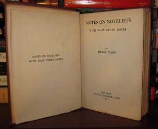 NOTES ON NOVELISTS WITH SOME OTHER NOTES