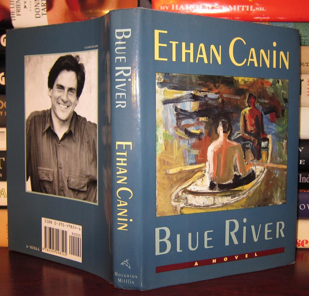 SIGNED, New 1st Edition Blue River by Ethan Canin 1991 Hardcover w