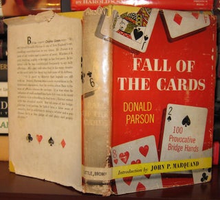 Item #29970 THE FALL OF THE CARDS. Intro John P. Marquand Donald Parson