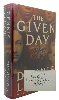 Item #300778 THE GIVEN DAY Signed. Dennis Lehane