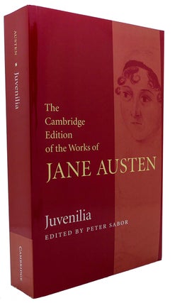Item #300876 JUVENILIA The Cambridge Edition of the Works of Jane Austen. Jane Austen, Peter Sabor