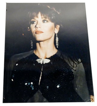 Item #300947 SIGNED JANE FONDA PHOTO 8'' X 10'' autograph - photograph. Jane Fonda
