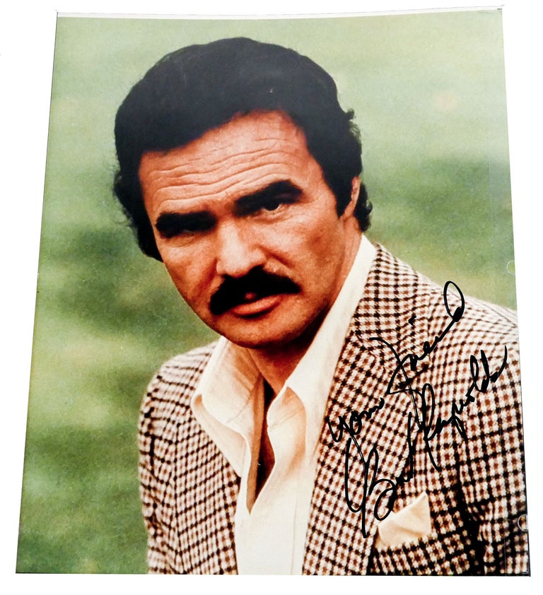 Item #300973 SIGNED BURT REYNOLDS PHOTO 8'' X 10'' autograph - photograph. Burt Reynolds.