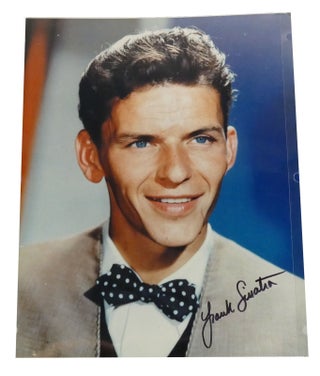 SIGNED FRANK SINATRA PHOTO 8'' X 10'' autograph - photograph. Frank Sinatra.