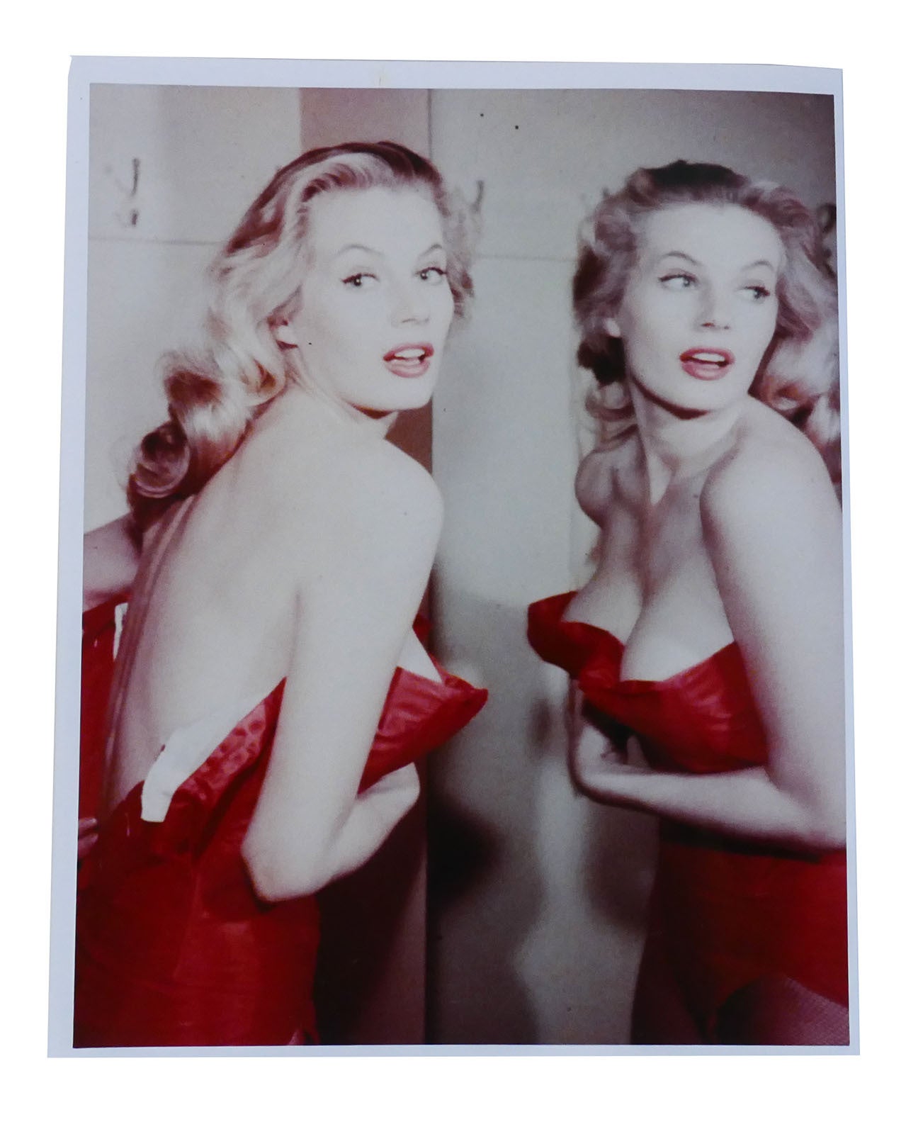 レア　フォード モデルエージェンシー ブック 40th Ann '87-88 ANITA EKBERG PHOTO; 8'' X 10'' Inch Photograph | Anita Ekberg