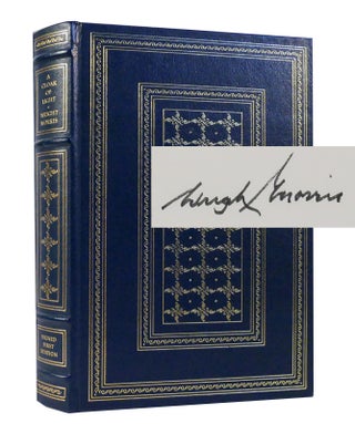 Item #301516 A CLOAK OF LIGHT Franklin Library SIGNED. Wright Morris