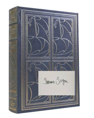 Item #301558 THE WINGS OF THE MORNING Franklin Library Signed. Thomas Tryon