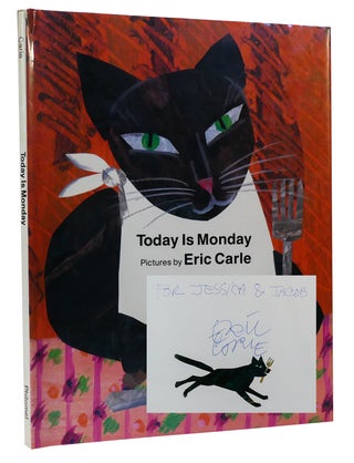 Item #301633 TODAY IS MONDAY. Eric Carle