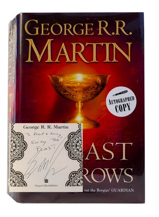 Item #301691 A FEAST FOR CROWS Signed. George R. R. Martin