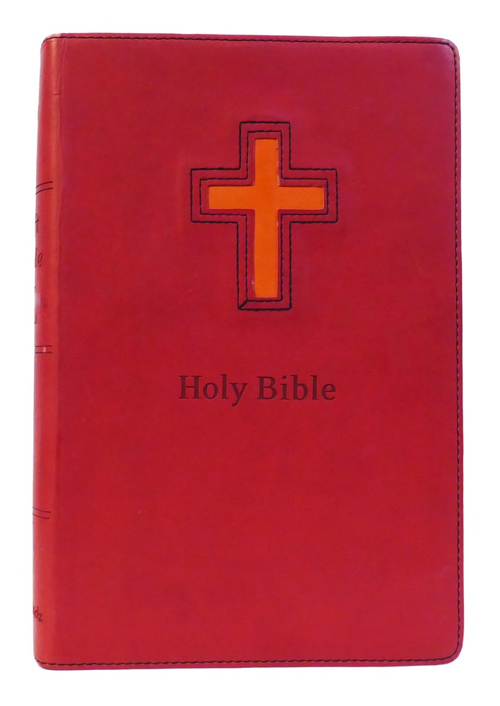 Item #301719 GIFT BIBLE FOR KIDS RED DUO-TONE